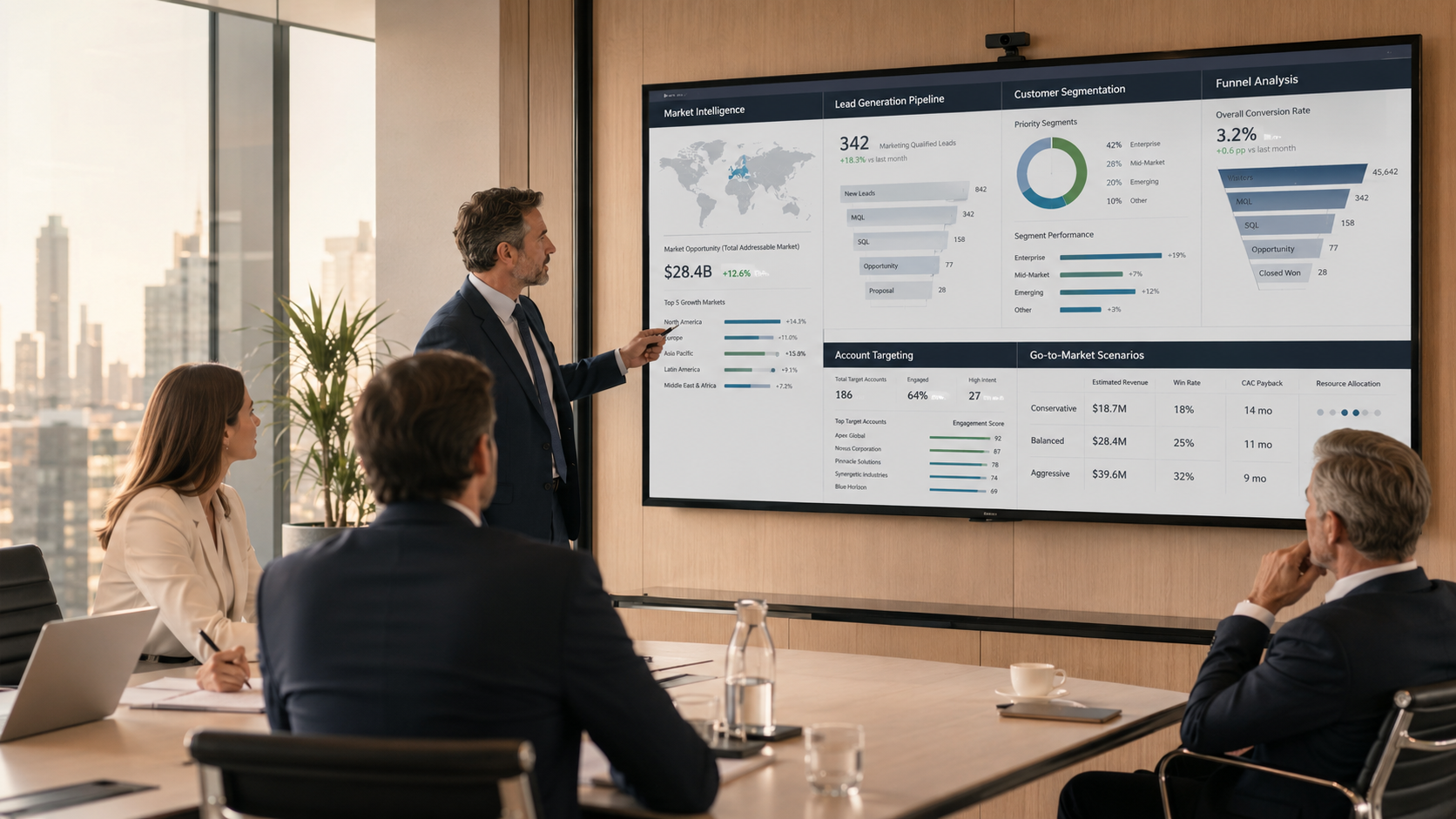 TheQ Project LP AI-driven marketing, lead generation and commercial development services