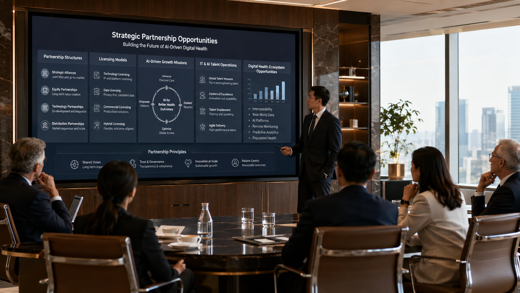 TheQ Project LP strategic partnerships for intellectual property, AI-driven growth, IT talent and digital health ecosystems
